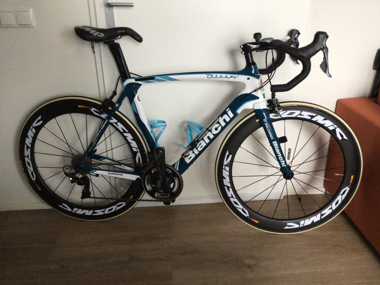 TE KOOP; BIANCHI OLTRE3 RACEFIETS