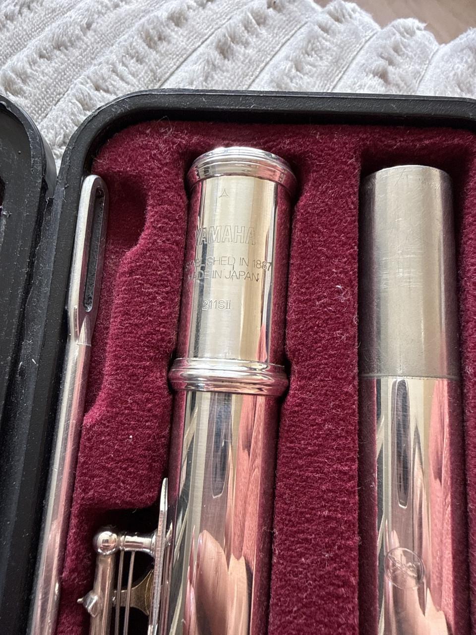 Dwarsfluit Yamaha 211SII in goede staat