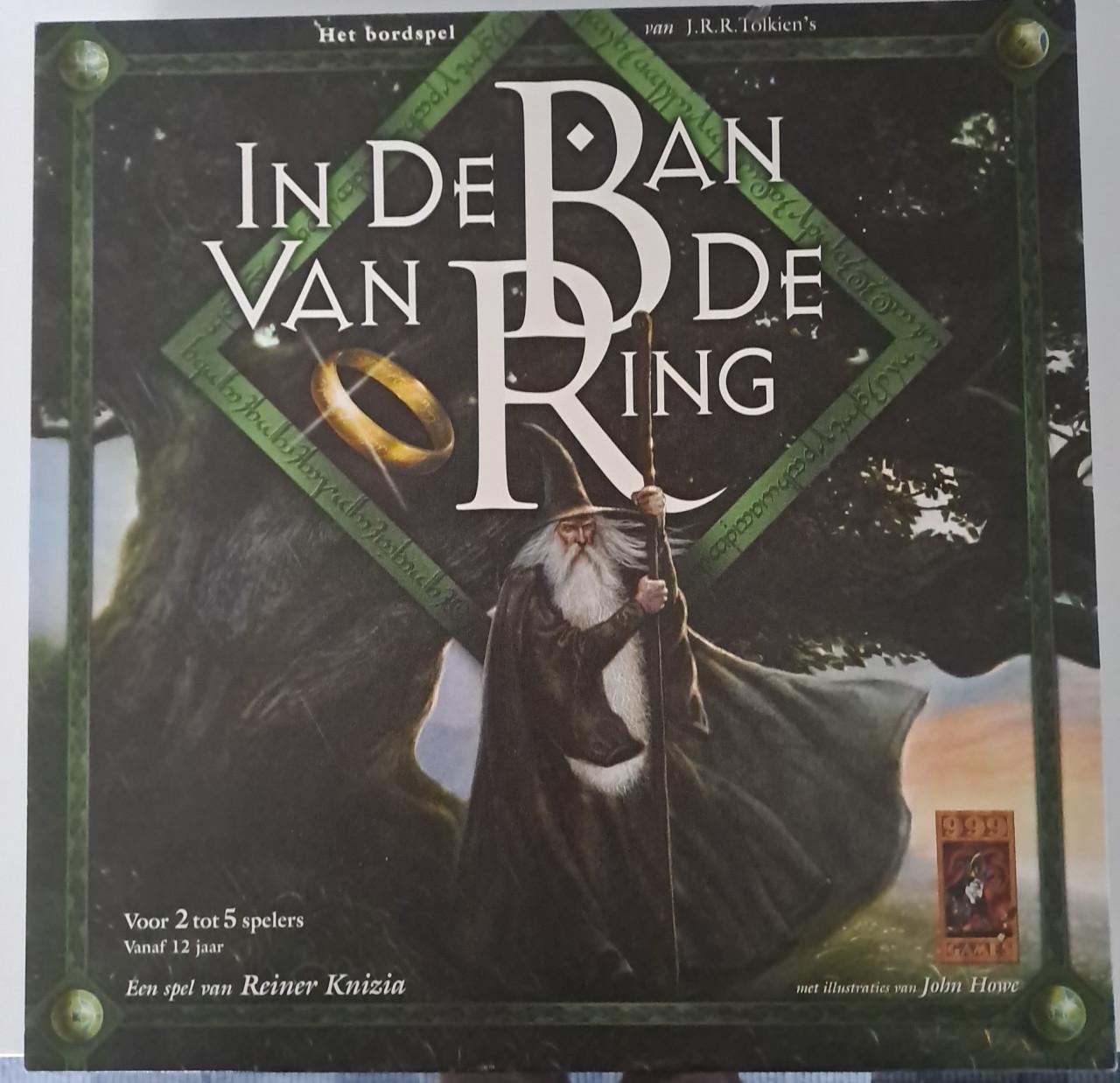 In de Ban van de Ring. Bordspel voor 2-5 spelers vanaf 12 jaar