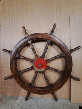 Stuurwiel / Roer schip.