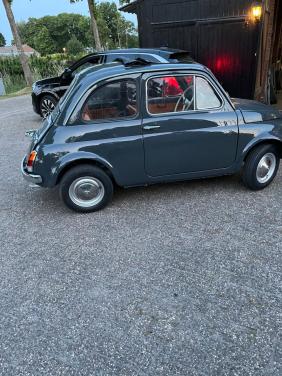 Volledig gerestaureerde Fiat 500 R, b.jr. '75