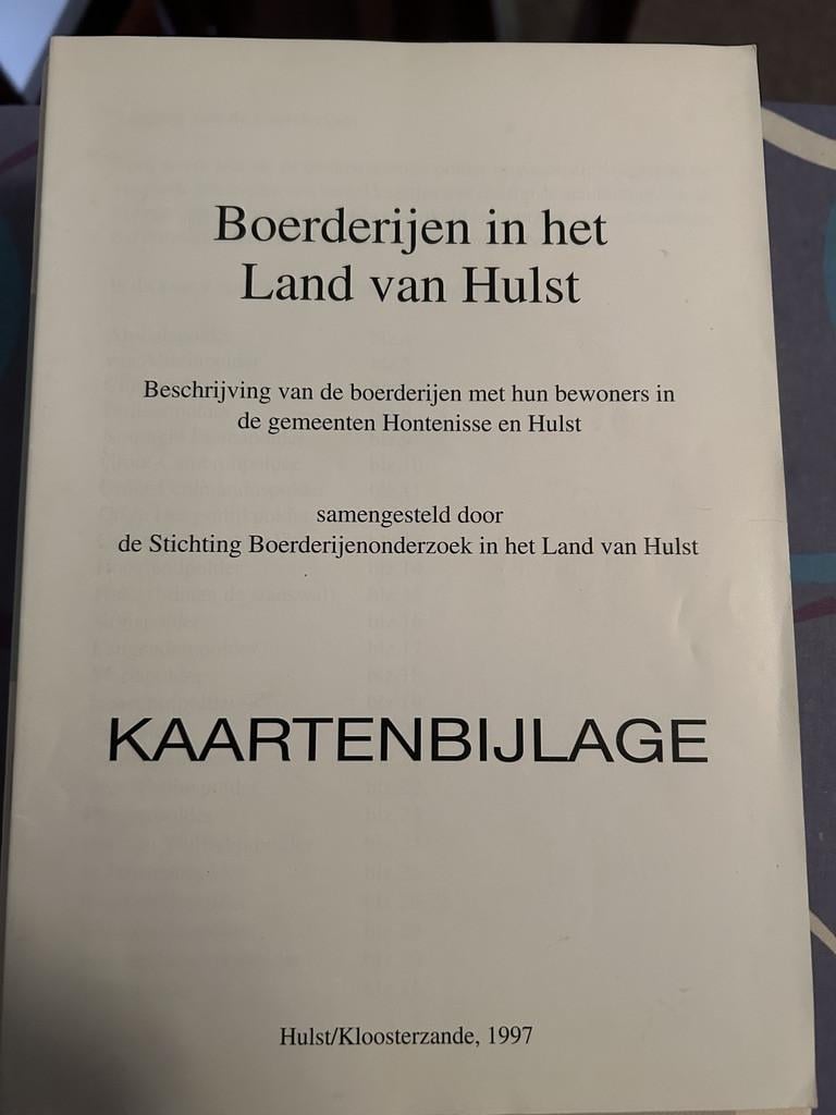 Boerderijen in het land van hulst