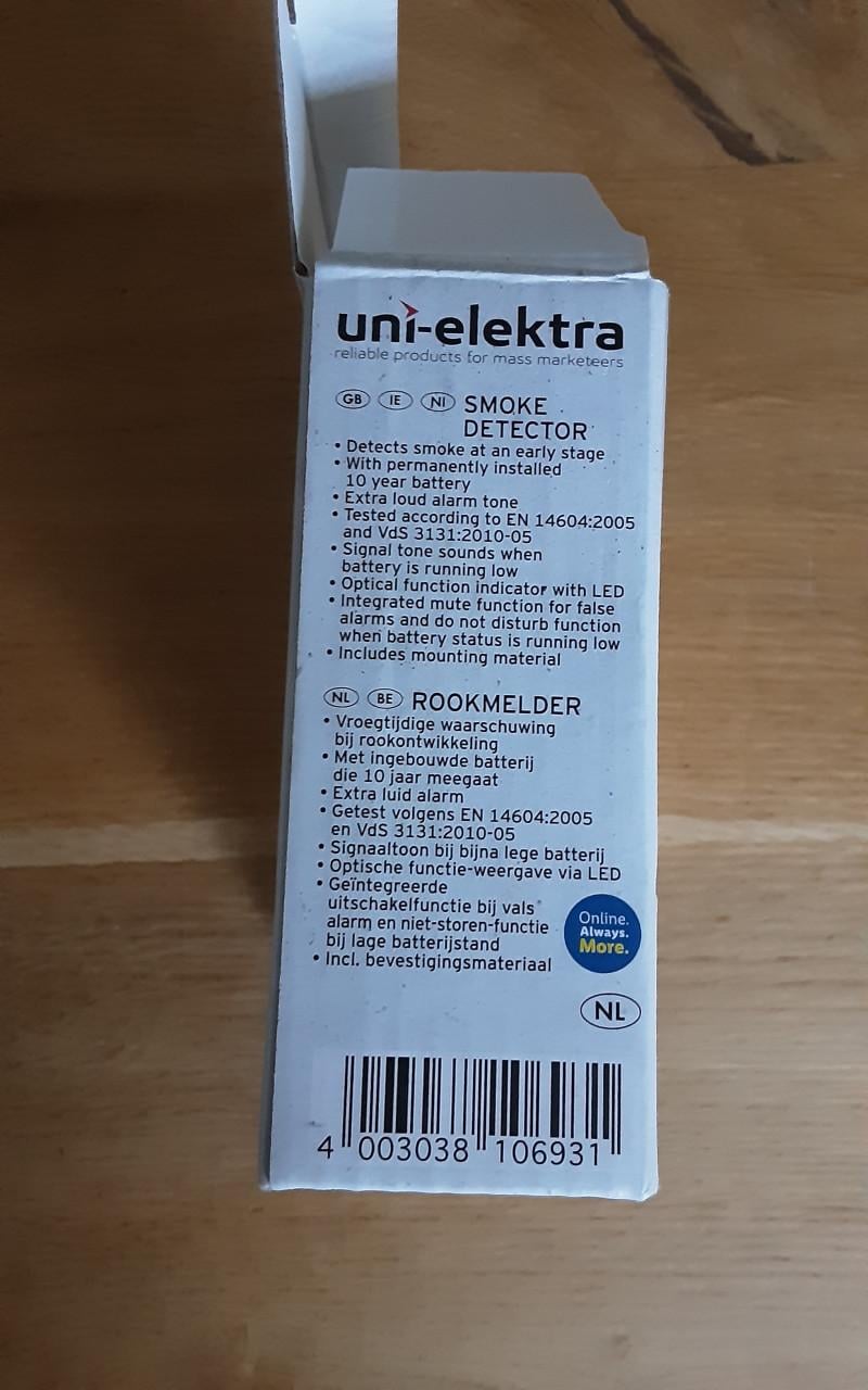 2 nieuwe rookmelders