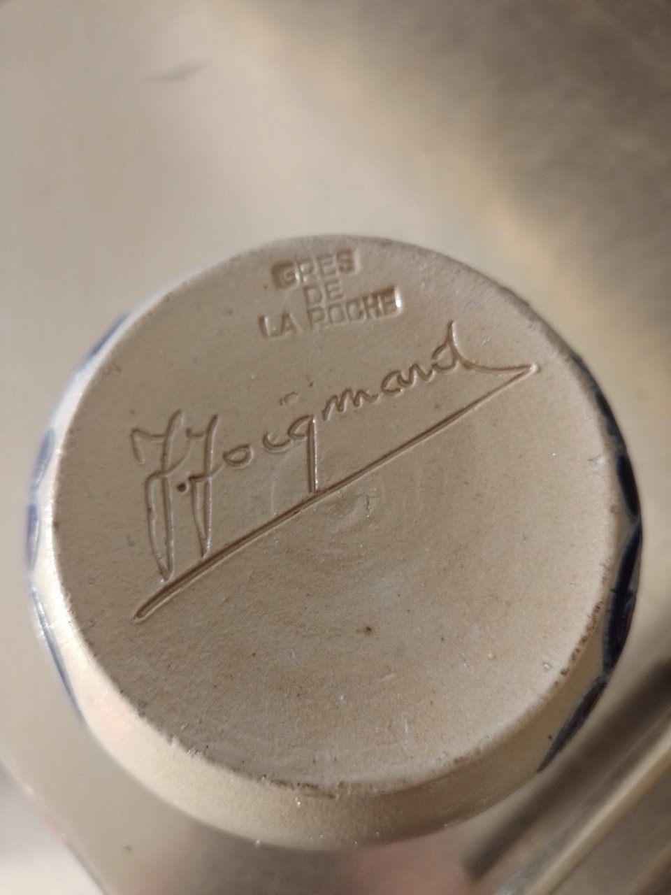 Gesigneerd keuls potje