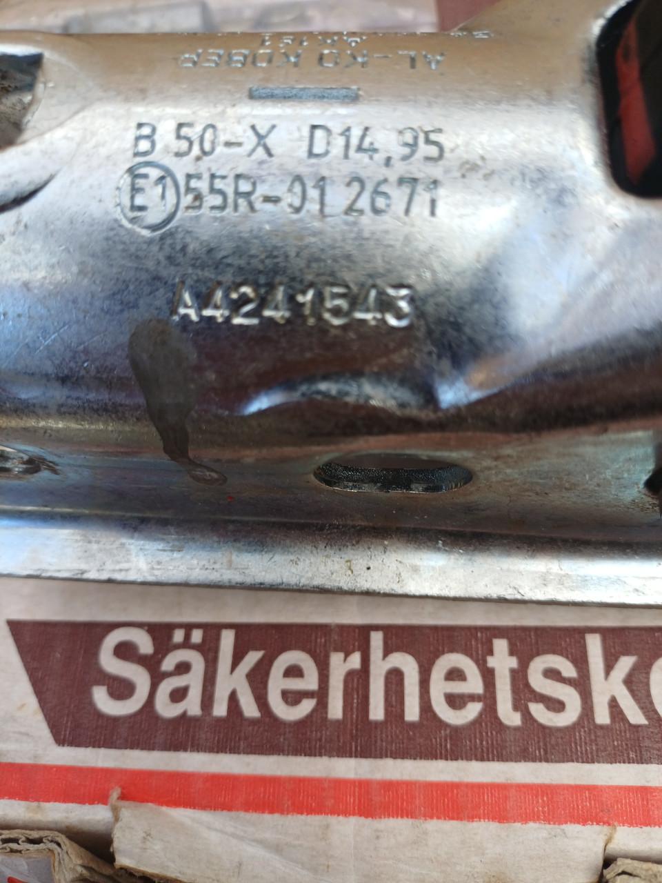 ALKO Koppeling voor aanhangwagen