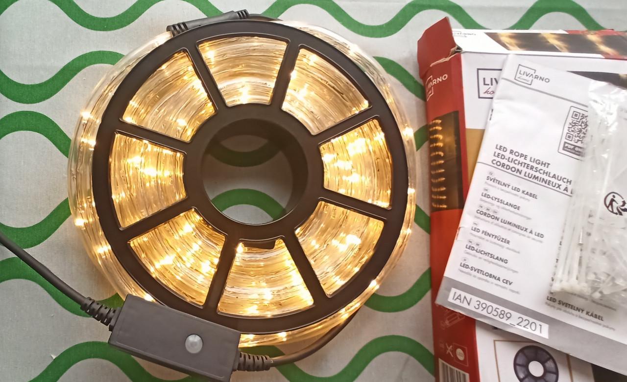 LIVARNO 10 meter home LED-lichtsnoer - IP44 binnen en buiten - Nieuw
