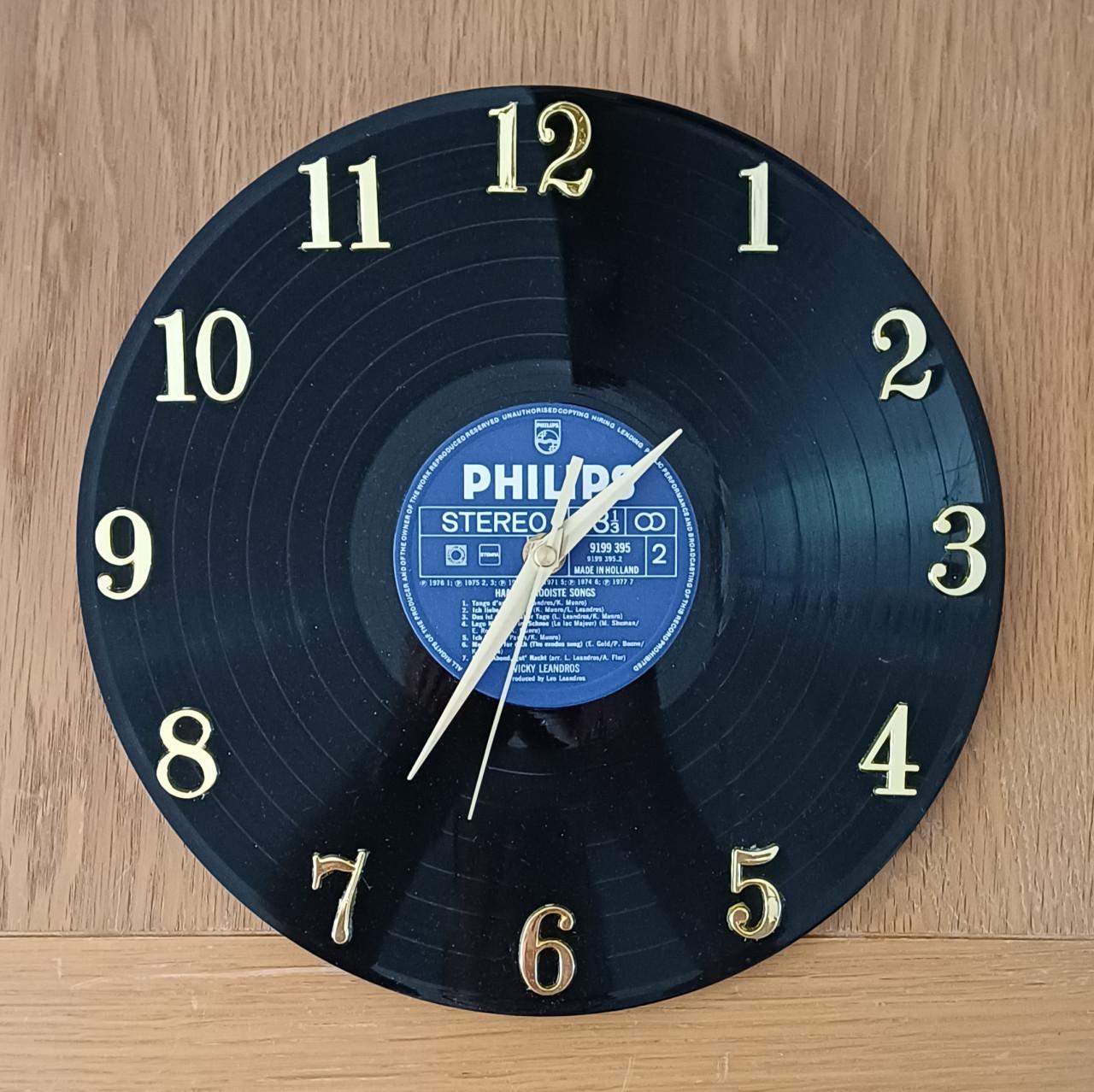 Klokken van een LP gemaakt