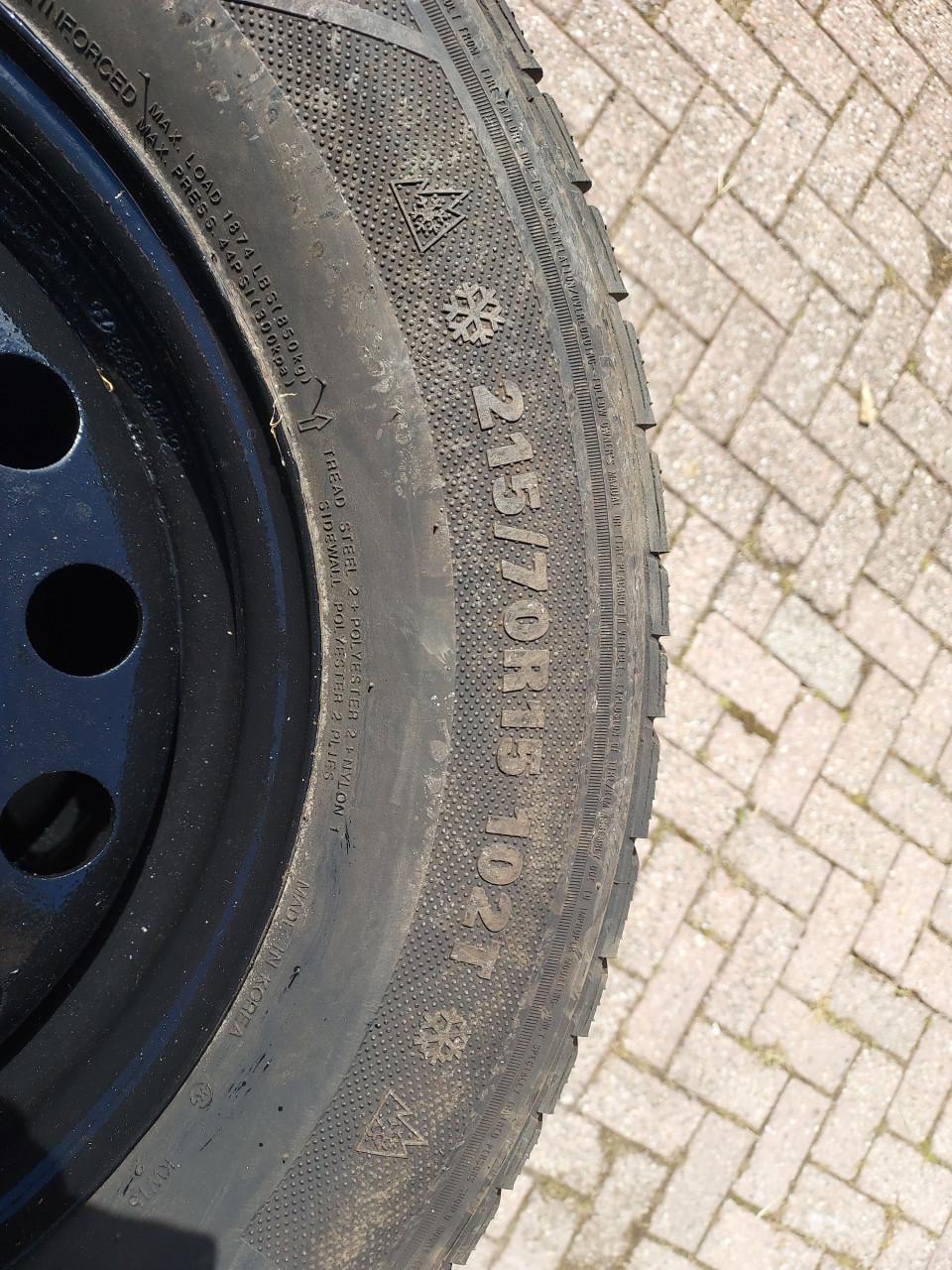 Autoband met velg
