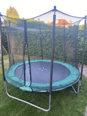 Trampoline met veiligheidsnet (⌀245cm)