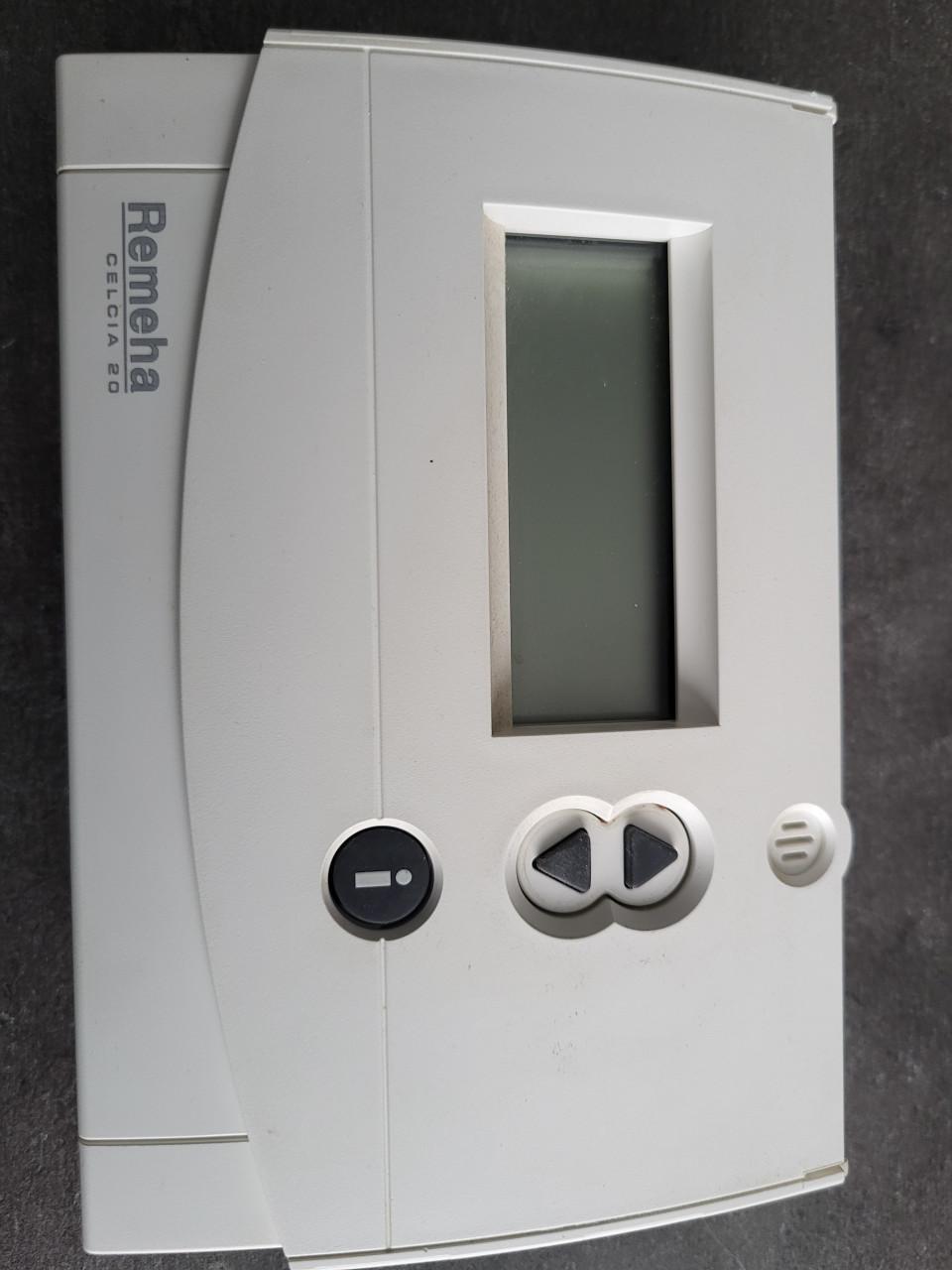 Remeha Celcia 20 thermostaat