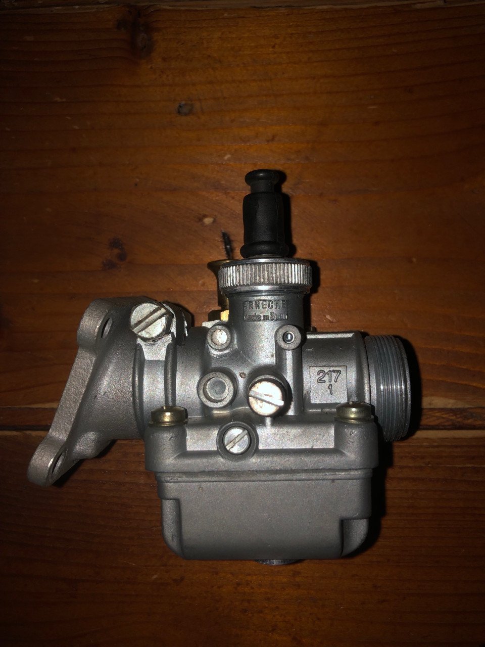 Arreche carburateur 17mm Nieuw