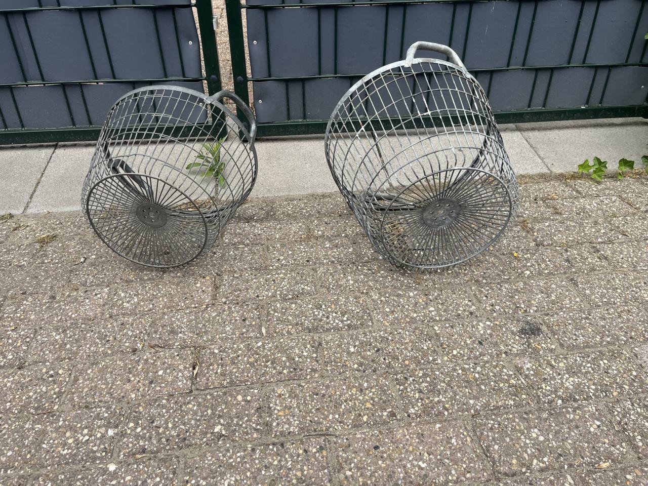 Aardappelmand, staal, verzinkt