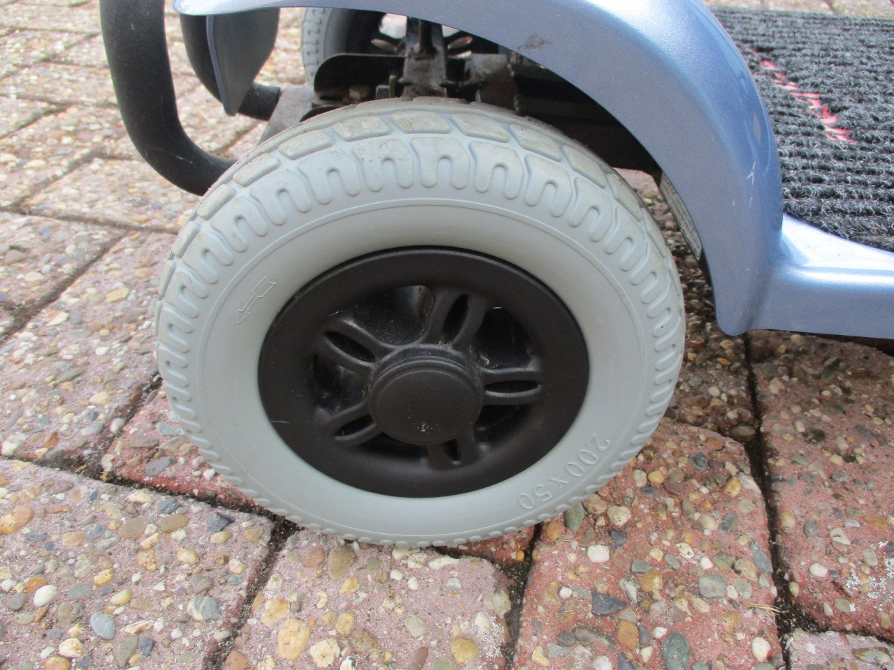Zgan opvouwbare Mango Cat 4wiel scootmobiel met afneembaar  accupakket
