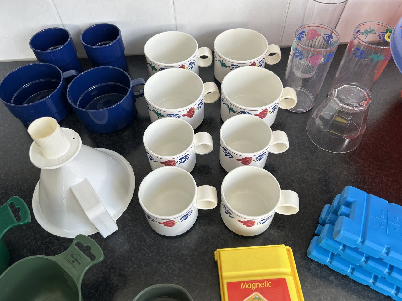 Camping servies e.d.