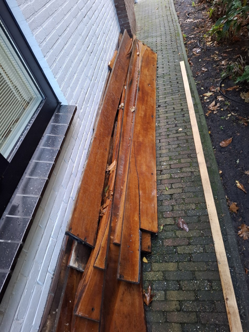 Eikenhouten planken
