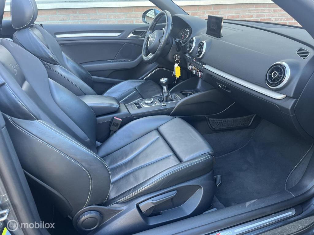 Audi A3 cabriolet 1.4 tfsi cod ambition pro line s | s-line | leder