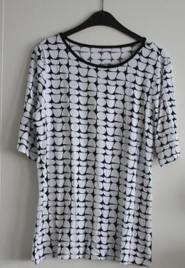 Shirt halve cirkels maat 42