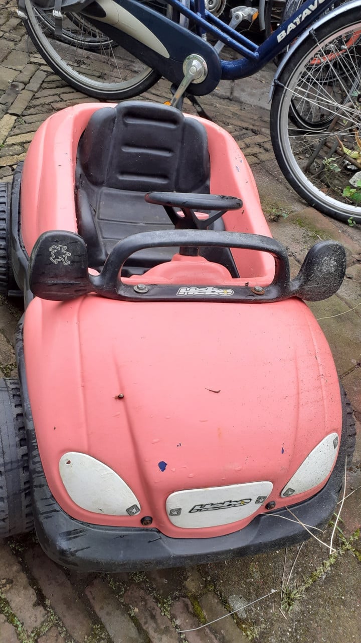 2 X Skelter - Electrische Roze Volkswagen..Kever.? & Quad 4-Wheel