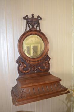 Fraaie antieke console met spiegel(tje)