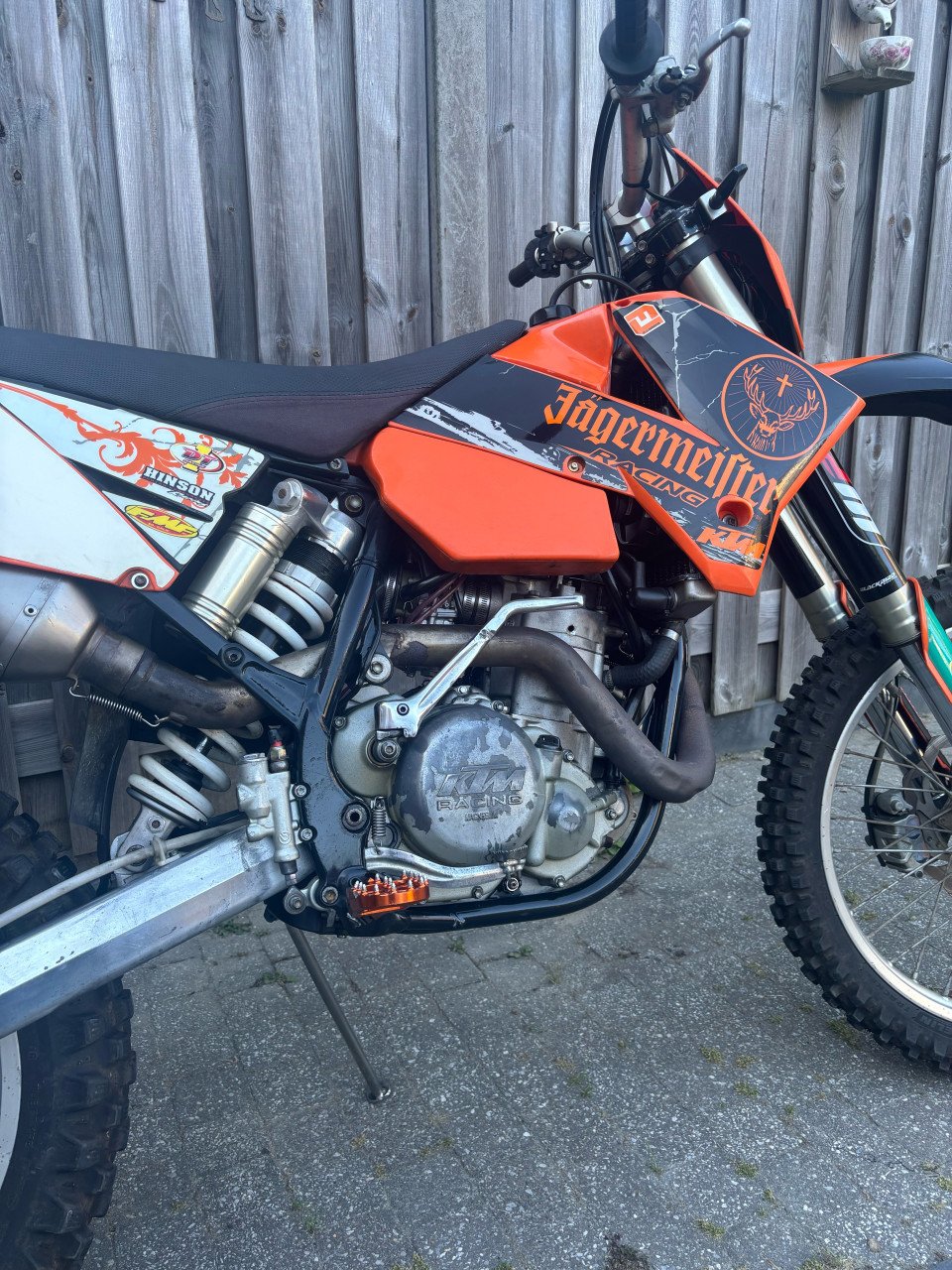 Ktm 525 enduro met kenteken