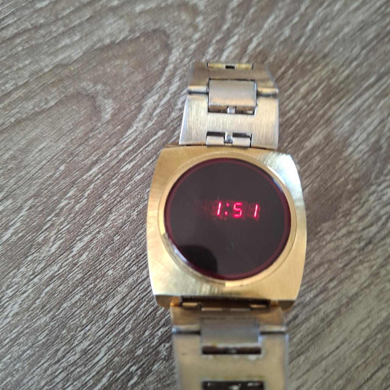 Mercury time new york digitaal polshorloge  jaren 70