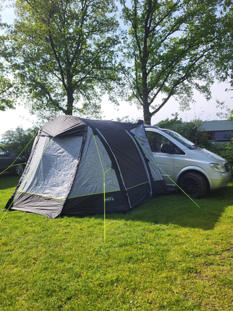 Opblaasbare bustent , 1 keer gebruikt