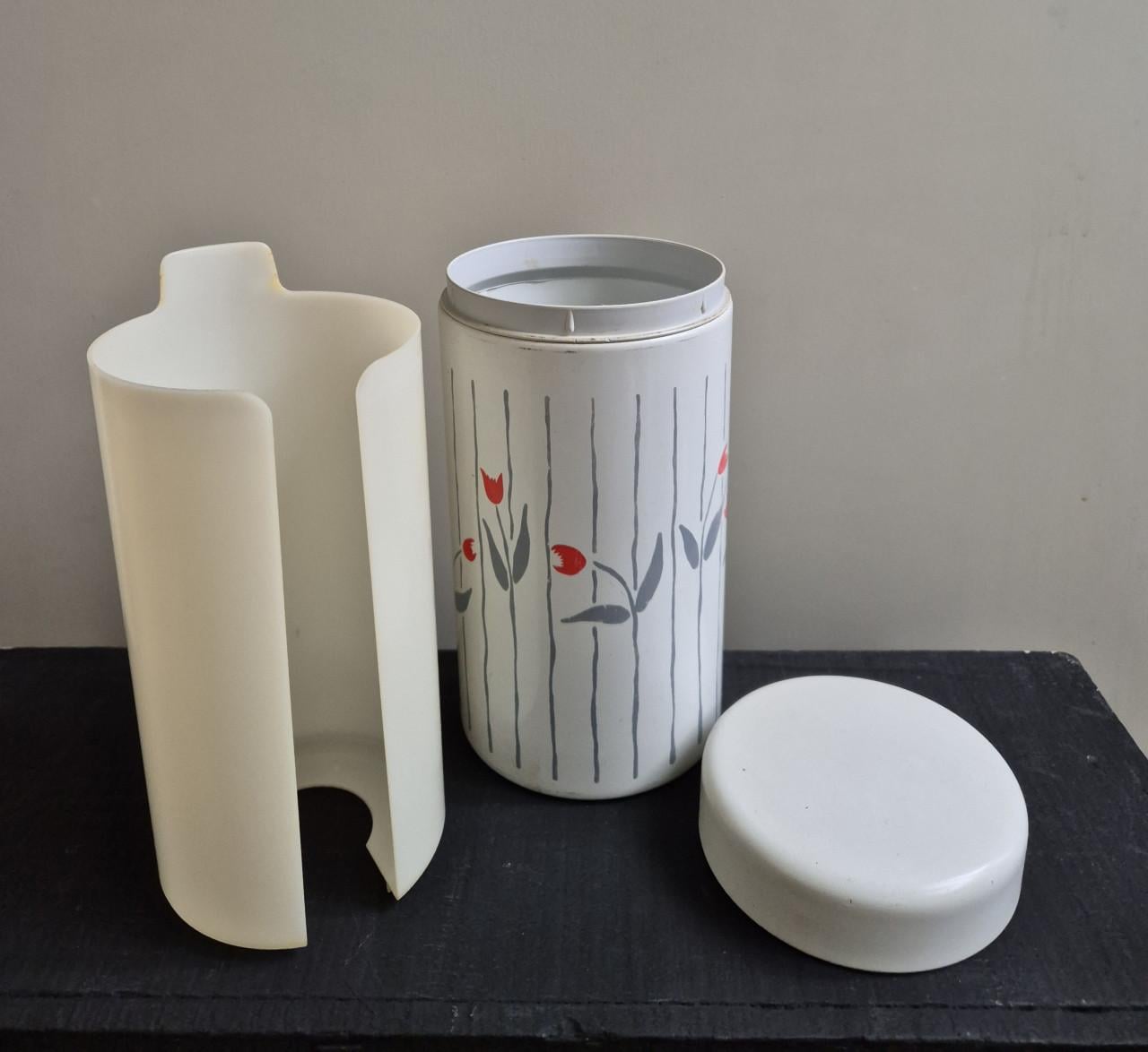 Vintage beschuitbus van Brabantia Jaren 60 of70