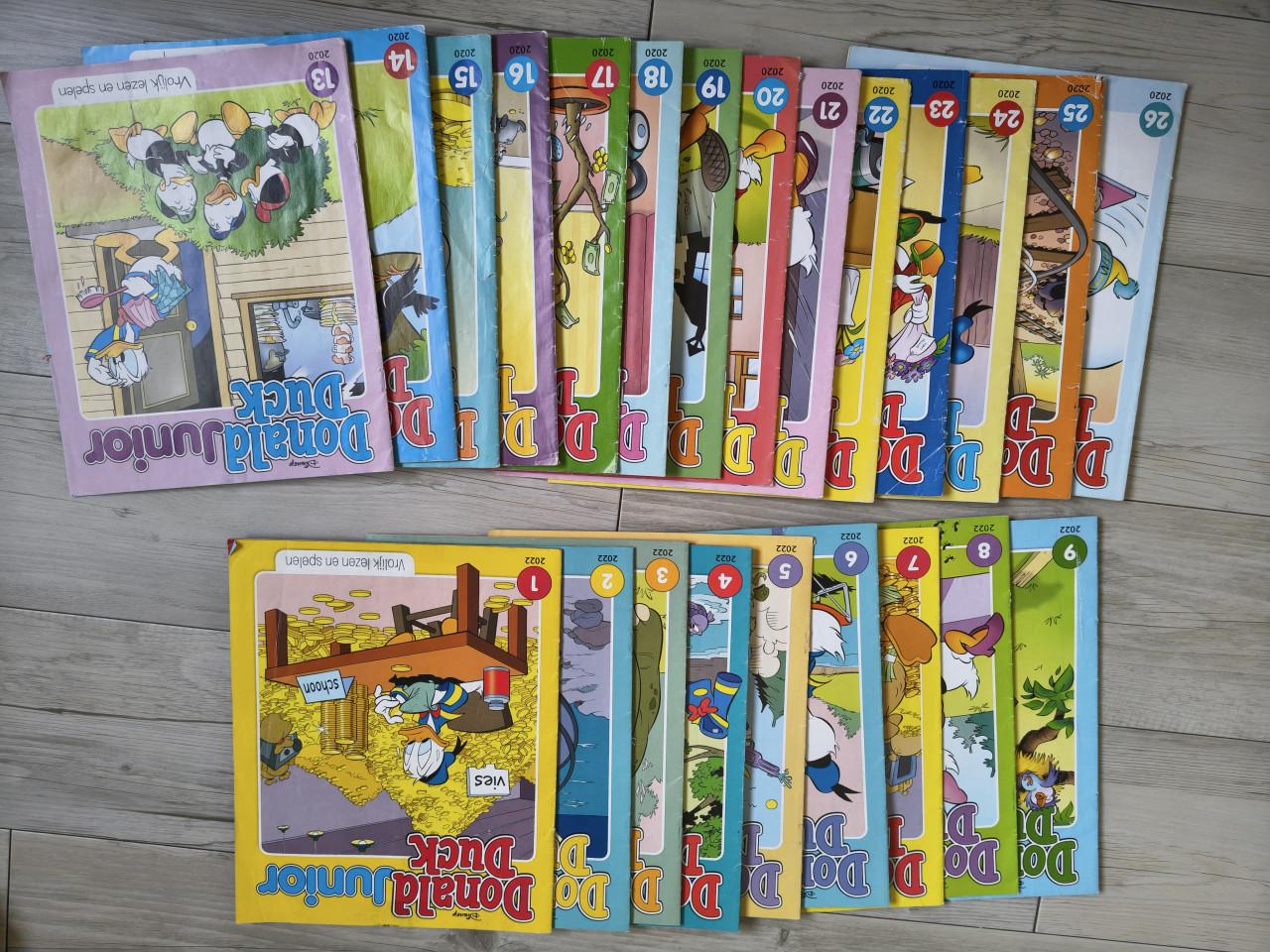 Complete set van Donald Duck Junior