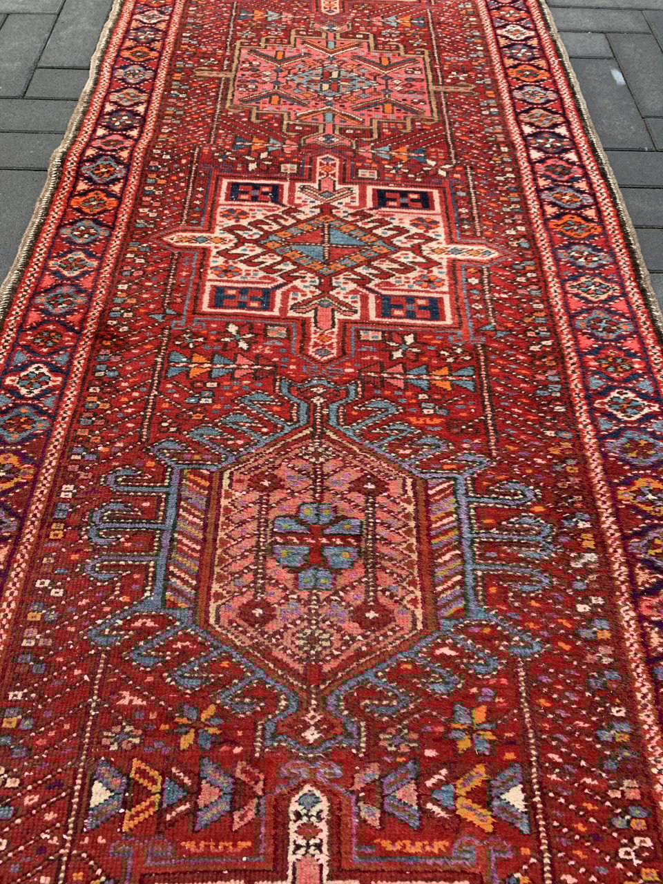 ✨Prachtige Sfeervolle Handgeknoopte Vintage Loper met Certificaat✨