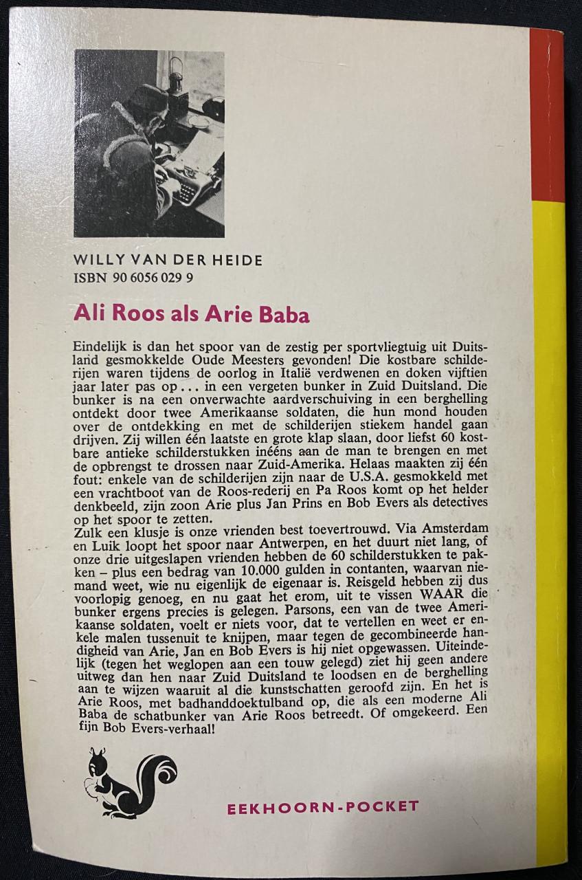 Boek ali roos als arie baba