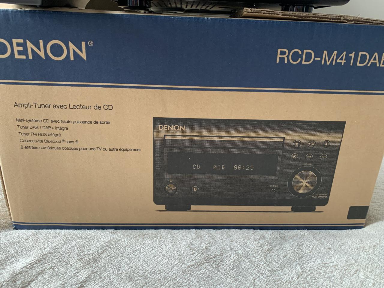 Denon microset met cd speler en Bluetooth