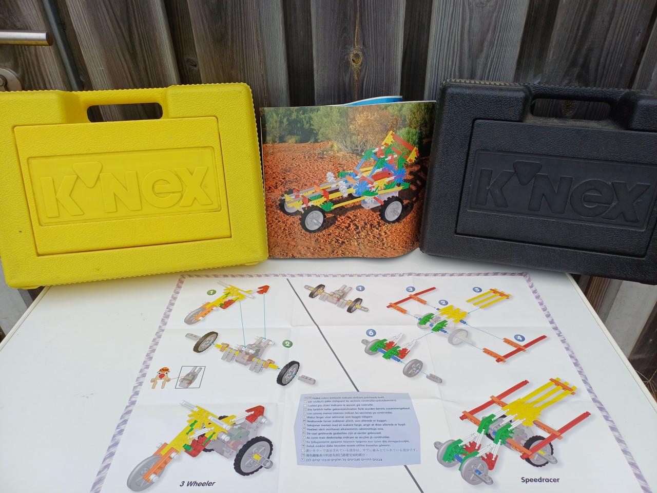 Kinex Technisch Speelgoed , 2 koffers Vol met instructie boekjes