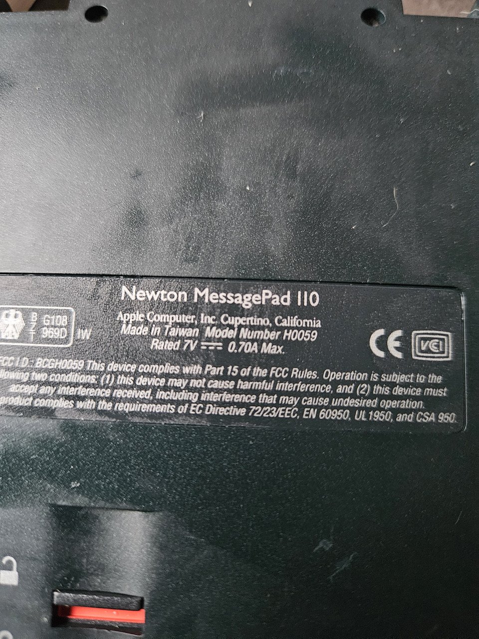 Mooi Jaren 90 Apple Newton MessagePad 110 incl doos en boekje