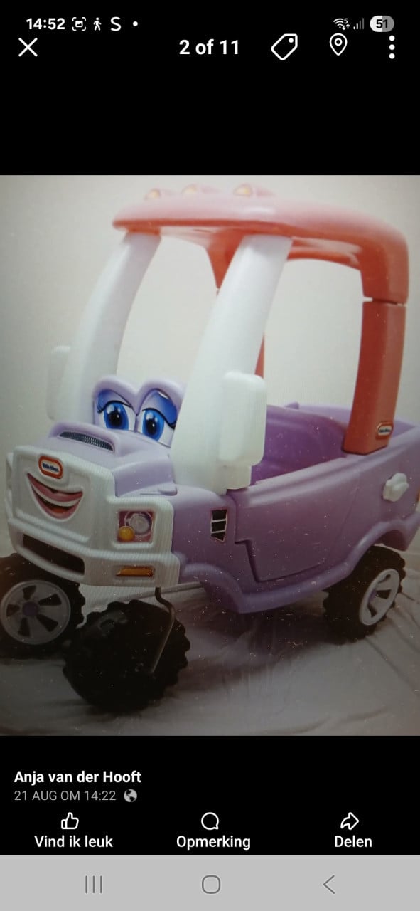 Super leuke loopwagen litlle tikes