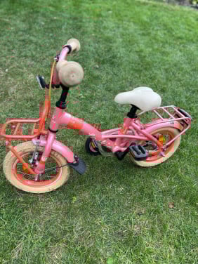 Loekie kinderfiets 12 inch