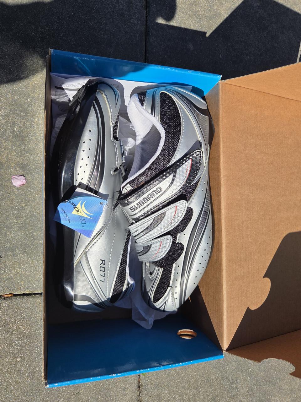 Nieuwe Shimano RD77 racefietsschoenen maat 41 – incl. doos