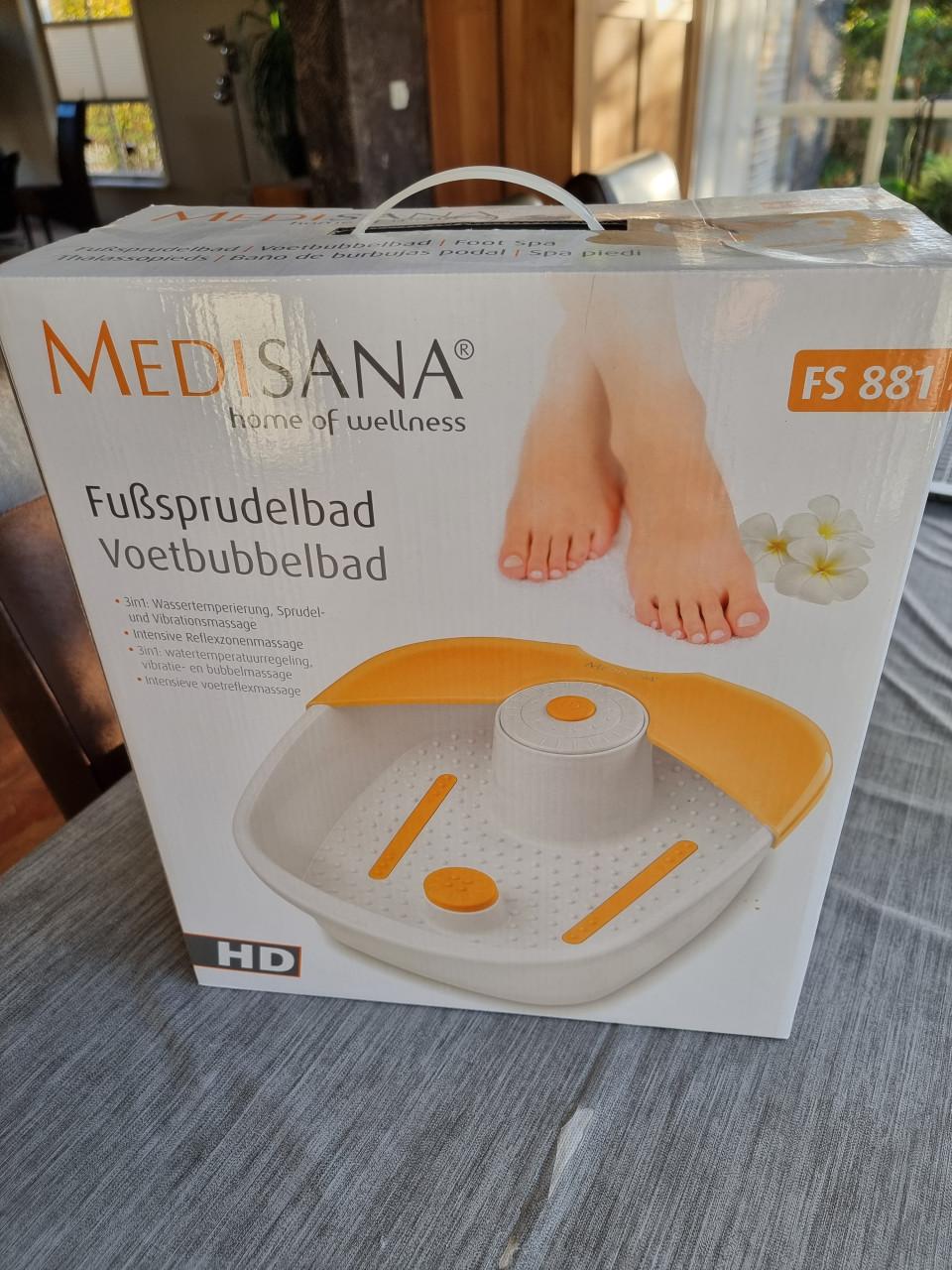 Voetbubbelbad