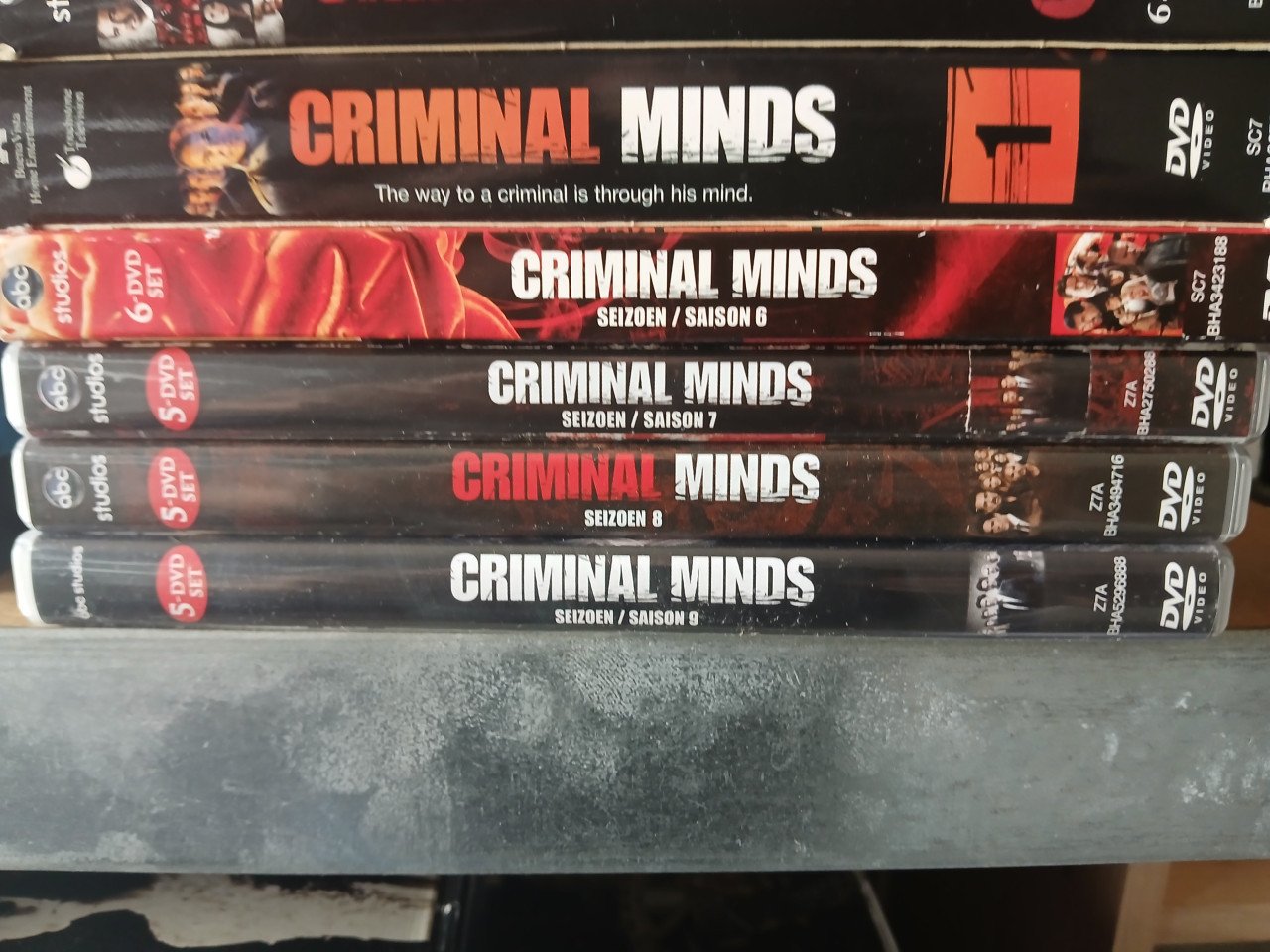 Criminal minds 1 - 9 dvd boxen