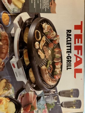 Tefal 3 in 1 Barbecue Raclette en Grill 8 personen gourmetstel