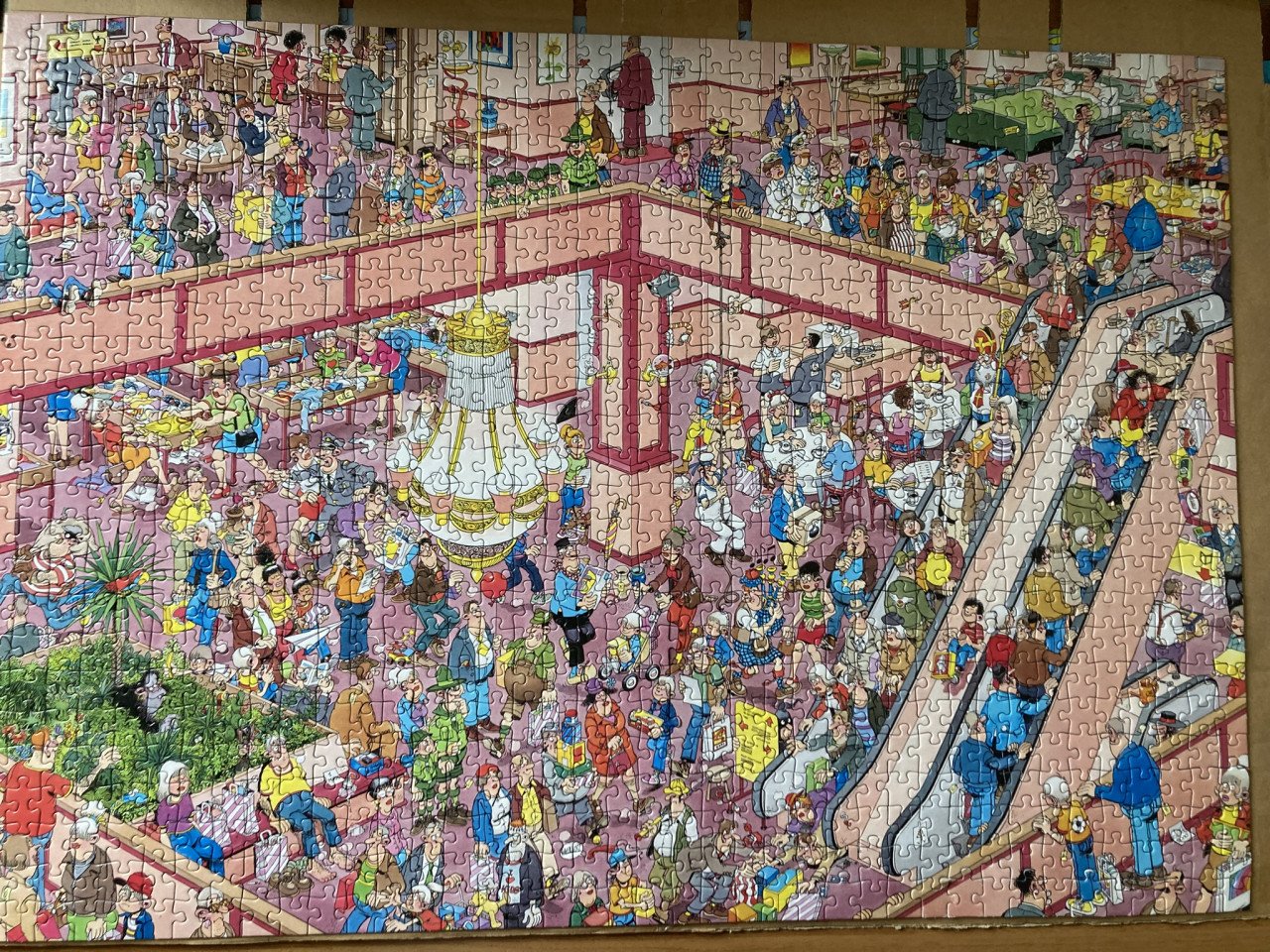 Puzzle Jan van Haasteren 3x 1000 stukjes