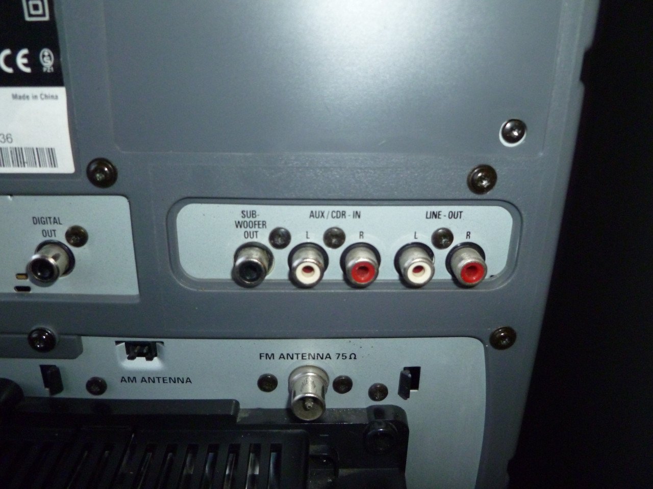 Philips stereo,set met een 3 cd wisselaar