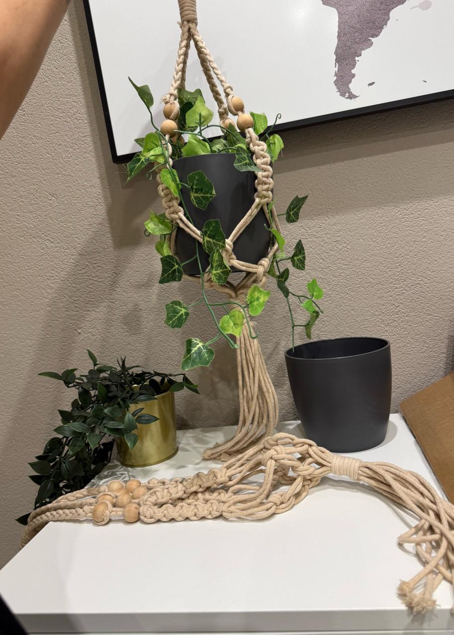 Macramé plantenset