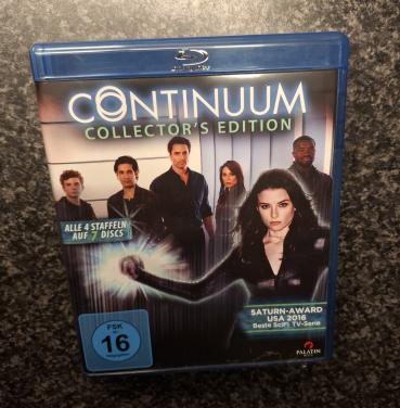 4 seizoenen Continuum sf serie bluray