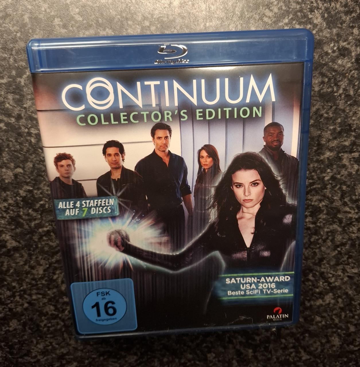 4 seizoenen Continuum sf serie bluray