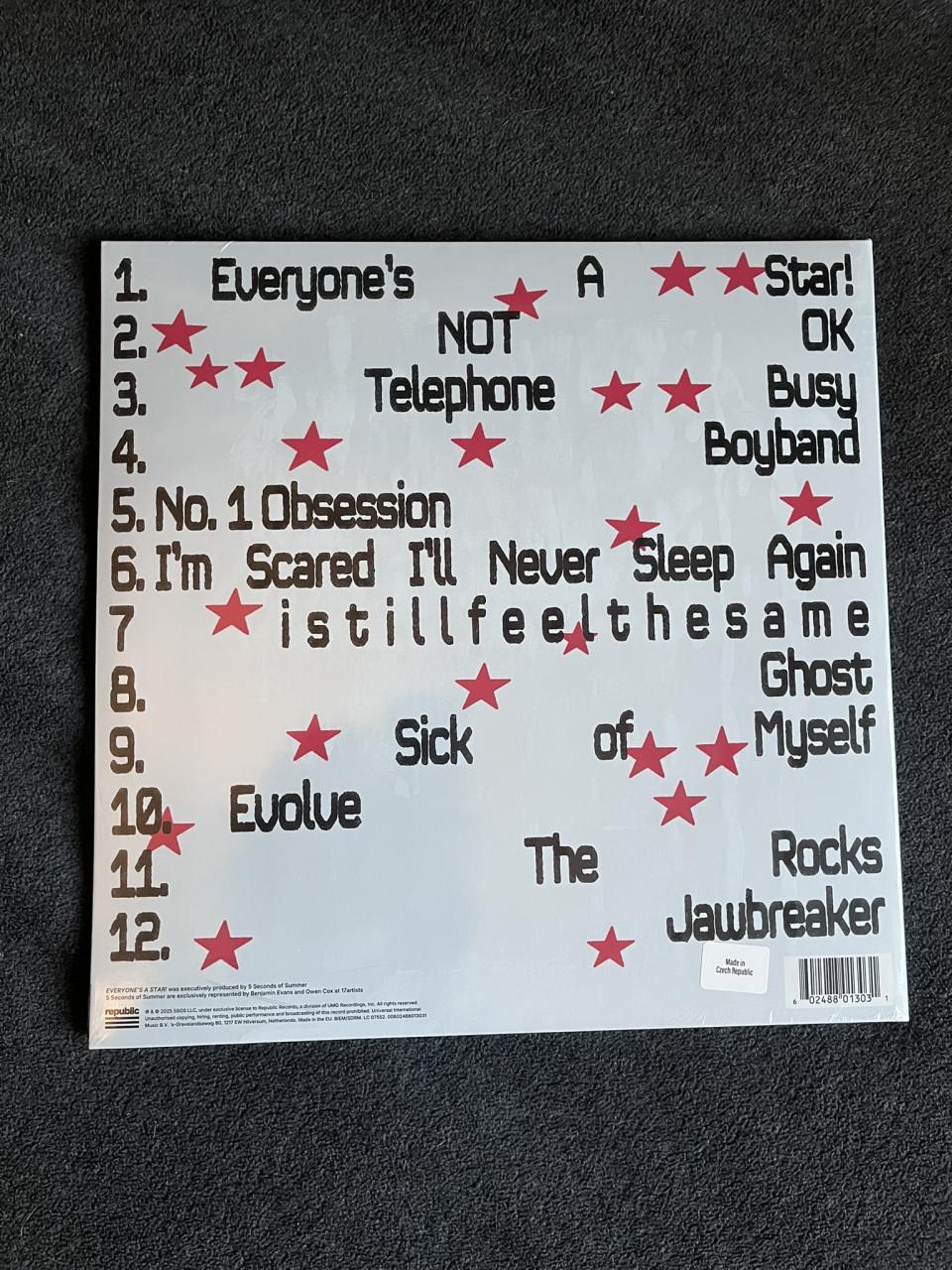 Vinyl Everyone's A Star - 5 Seconds Of Summer