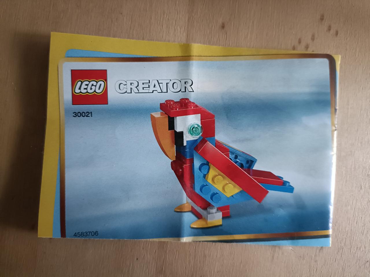Lego 30021 : Creator Papegaai