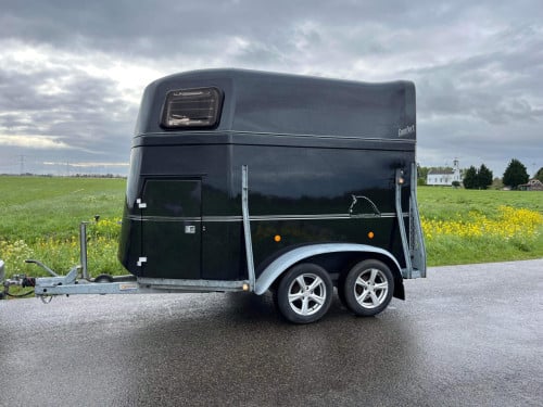 Polyester Bockmann comfort met aluminium bodem en zadelkamer (inruil kan)