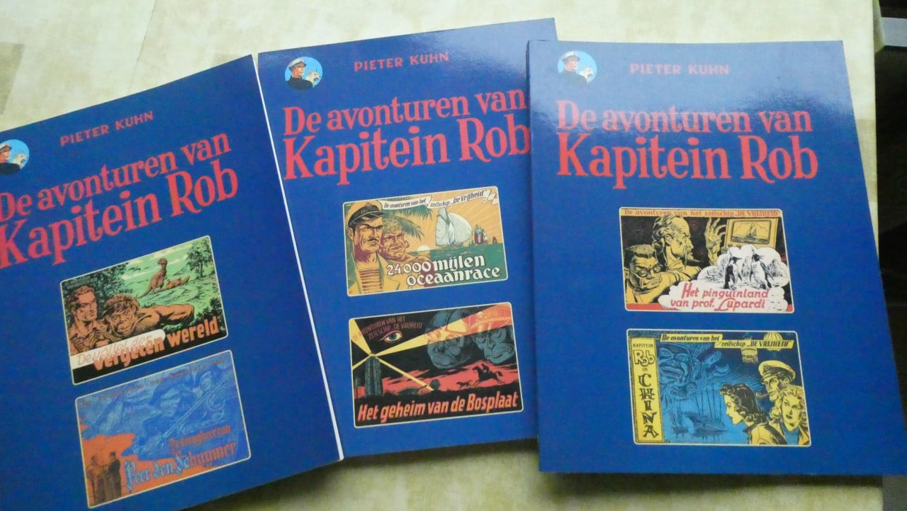 Stripboek kaptein Rob