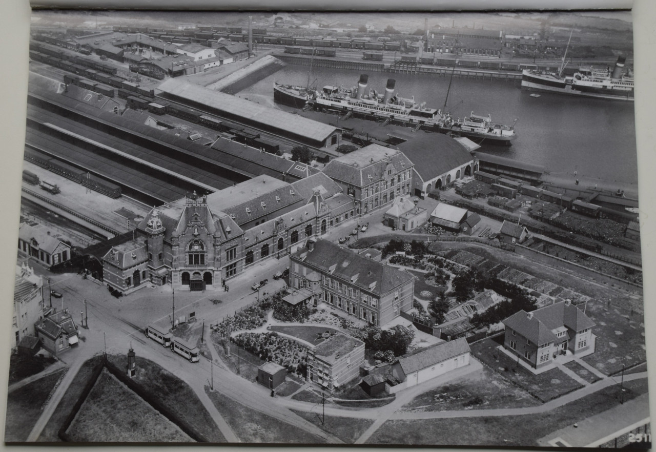 Vlissingen vanuit de lucht, A. Meerman.
