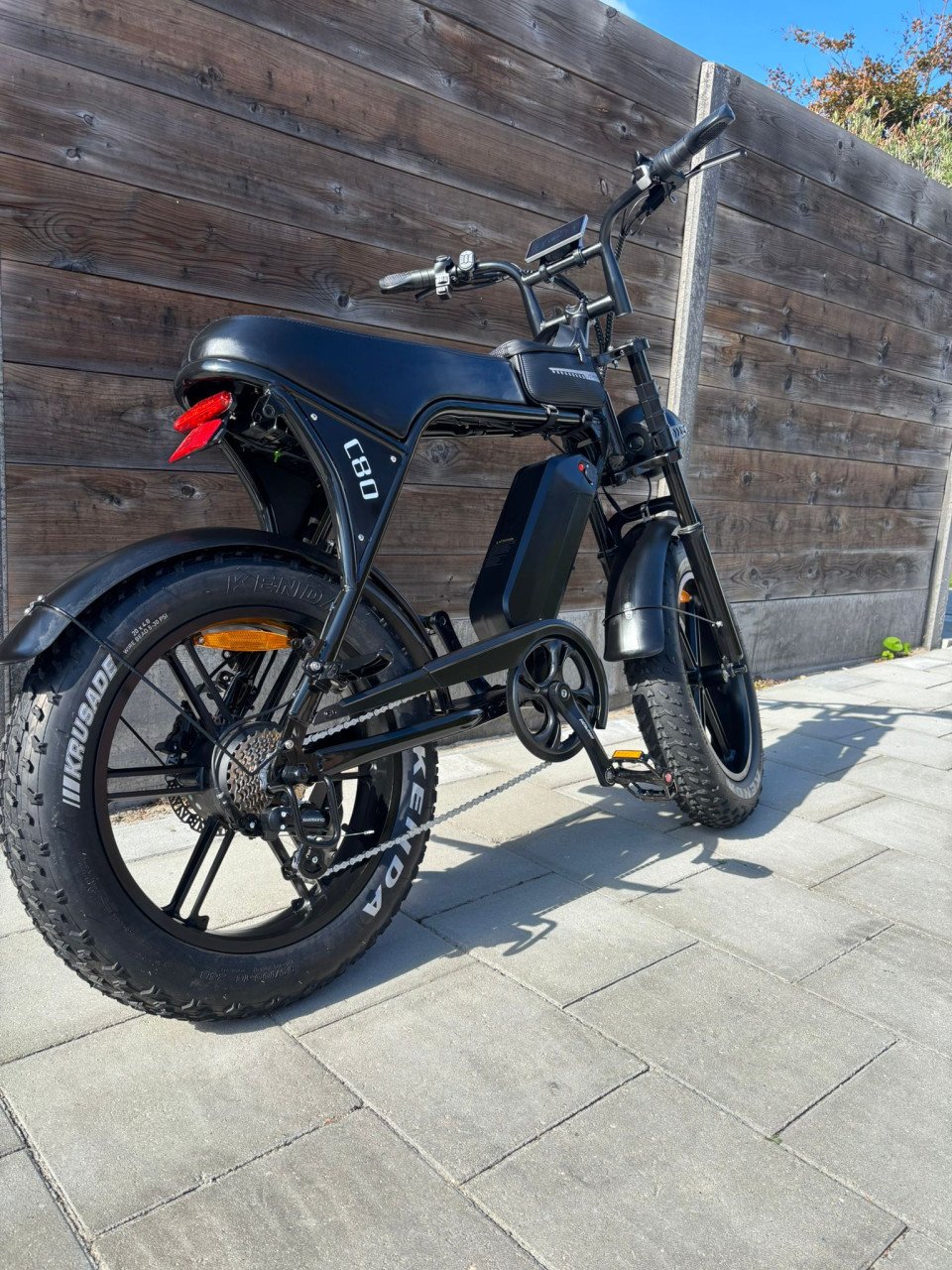 Nieuwe fatbike C80 met maar 200 km gereden